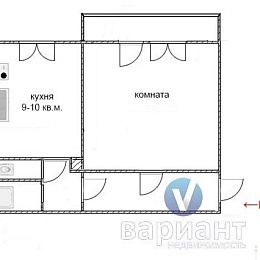 1 комнатная квартира<br>НЕЙБУТА, 11